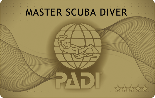 PADIマスタースクーバダイバー