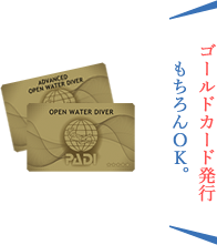 ゴールドカード発行